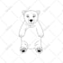 draw simple black and white vector illustrations for book