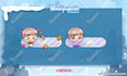 make custom chibi twitch panel for you