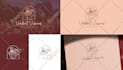 create 3 modern minimalist business logo design