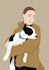 create minimalist pet illustration