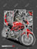 create motorcycle vector art