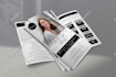 do unique trifold brochure design, digital brochure design