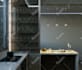 design modern bedroom interior with realistic 3d render