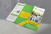 do creative trifold bifold brochure design