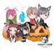 draw cute chibi group with anime style