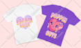draw cute kawaii custom made tshirt design