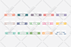 do editable candle label design template