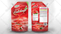 packaging box and label design