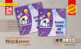 design vinyl banner, web banner, flyer, poster