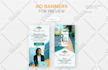 design 6 professional web banners for ads