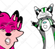 make badly drawn cursed furry art