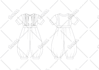 draw technical fashion illustration for baby clothing items
