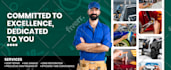 design website banner, shopify banner, website slider, header or cover