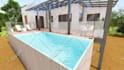 3d landscape design, backyard, front yard, deck, pool as a landscape architect