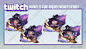 draw chibi panels for your twitch channel