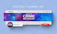 design youtube banners and logo