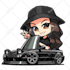 draw sd chibi anime car illustration