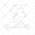 draw continuous vector line art illustration , line drawing