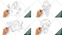 do drawing and coloring content for your channel