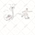 draw hand drawn vector doodles for you