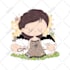 create custom kawaii character, mascot or sticker set