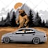 draw vector cartoon car illustration for your t shirt