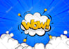 design comic text, comic logo, words, pop art, and slogan