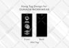 design clothing hang tag, neck tag and clothing labels