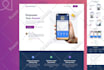 do responsive landing page design or figma website design