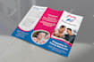 do creative trifold bifold brochure design
