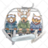 create custom whimsical animal characters for your brand