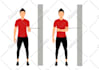 draw exercise yoga workout 2 steps 24hrs illustration