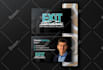 do real estate business card design with your photo