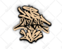 make graffiti tag illustration for your logo
