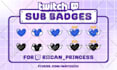 create custom twitch sub badges