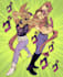 draw you as a jojo character