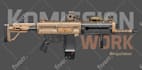 draw custom weapon gun art illustrations or concept