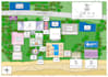 create a vector map illustration for events, festivals, and venues