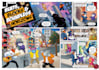 create delightful cartoony comic pages
