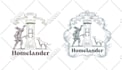 design retro vintage logo in vector with classic charm