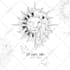 make line art, monoline geometric, minimalist tattoo design