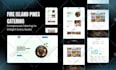 design or redesign your wordpress landing page or website