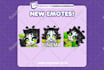 design unique static and animated emotes for twitch or discord