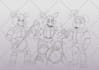 draw a custom fnaf animatronic oc character