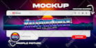 create epic youtube banner and logo