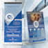 create appealing signage retractable banner, roll up design