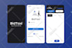 create mobile app UI UX design in figma