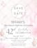 design beautiful wedding invitations, save the date, welcome signs, rsvp, menu