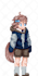 design a pixel art character starting from concept
