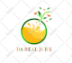create a creative vegetable, fruit and juice logo